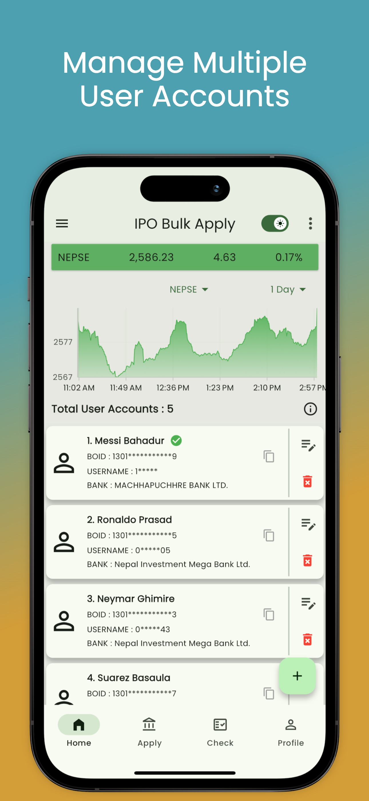 Multi-Account Management